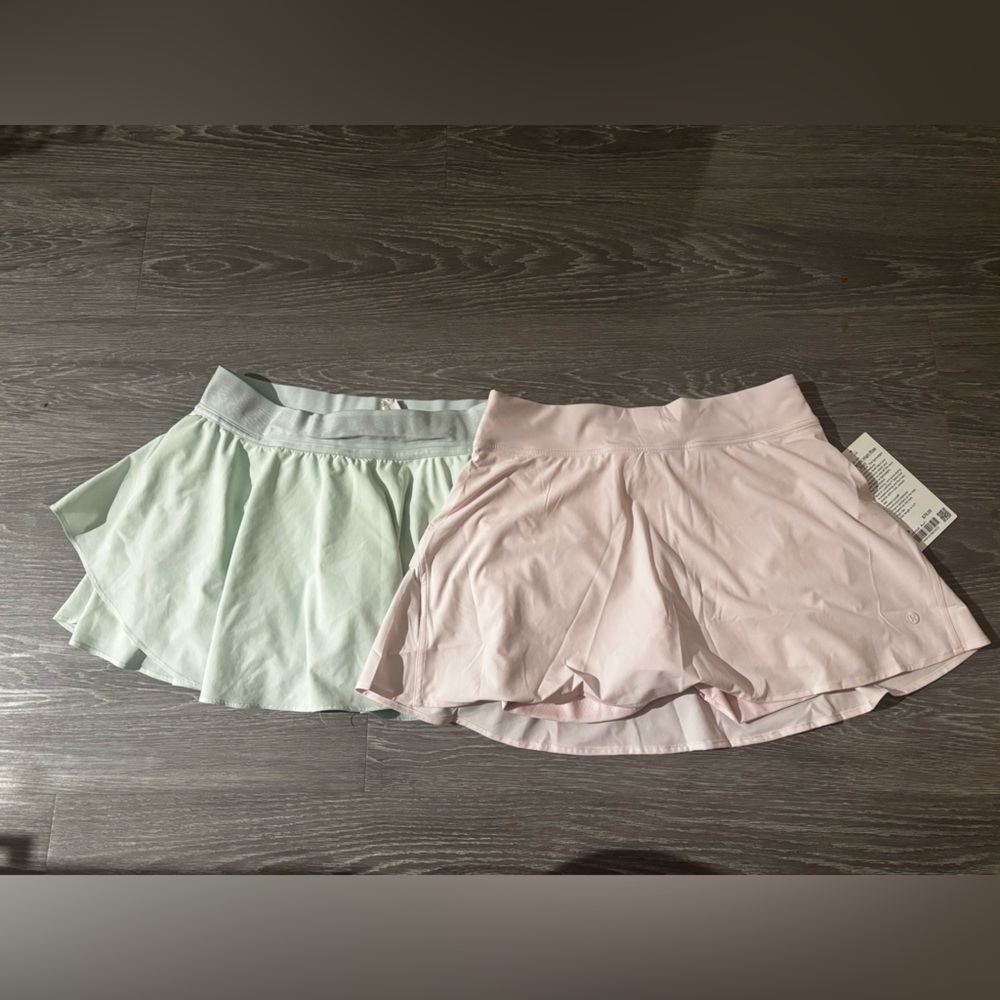 Wicked Movie Inspired Lululemon Tennis Skirt Lot • Size 8 • Pink & Mint Green